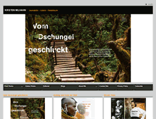 Tablet Screenshot of kirstenmilhahn.com